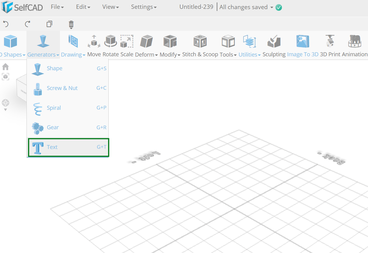 Metin 3D modele nasıl dönüştürülür