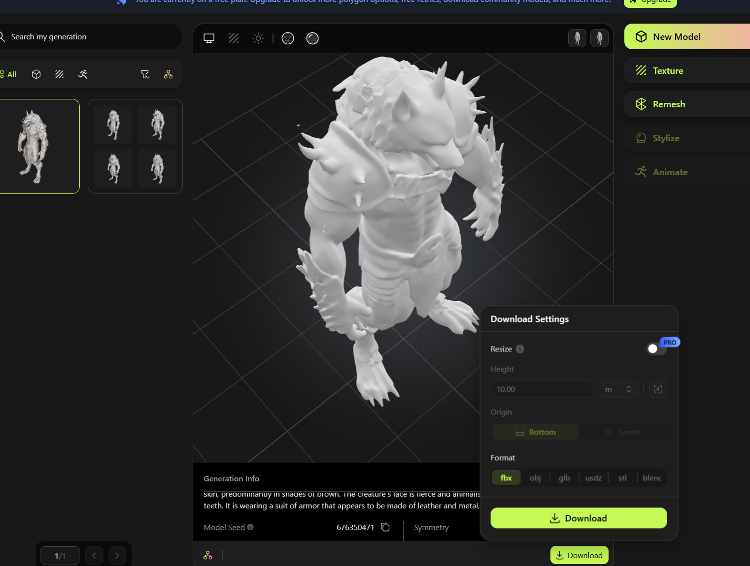 Metin 3D modele nasıl dönüştürülür