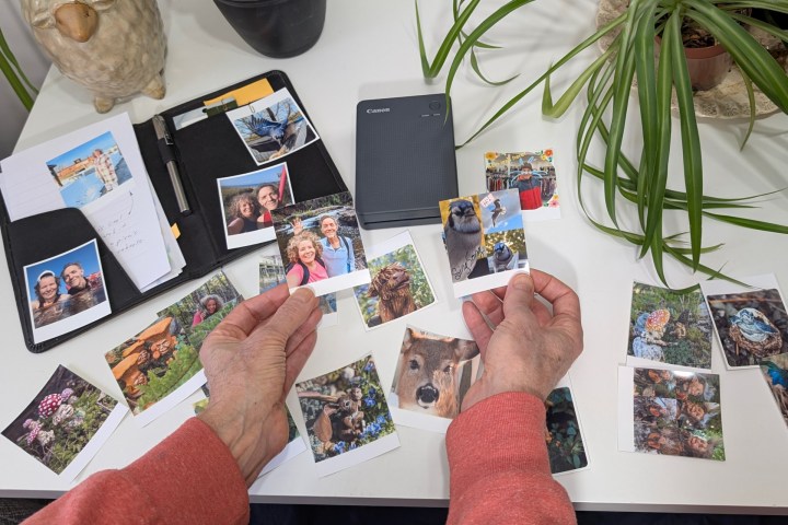Canon'dan Selphy QX20, 20 fotoğraf tek bir şarj üzerine yazdırabilir.