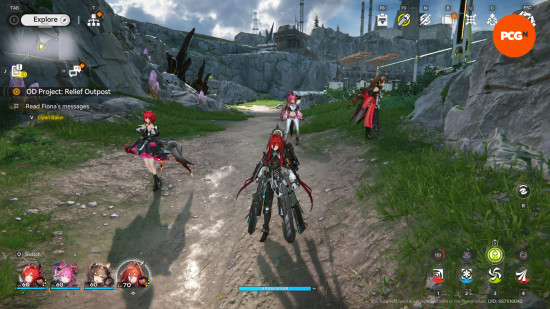 Arknights Endfield Çıkış Tarihi: Bir Alandan Geçen Dört Endfield karakteri