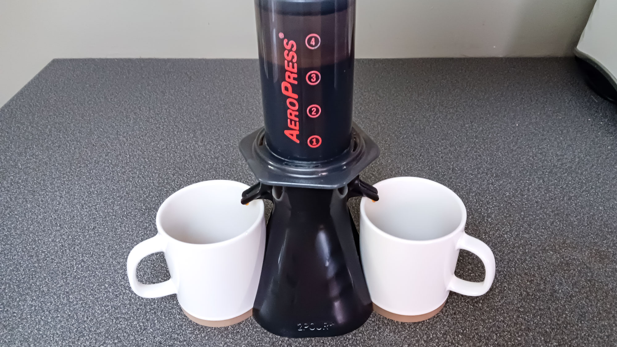 2Pour Dual Brew Aeropress Aksesuar