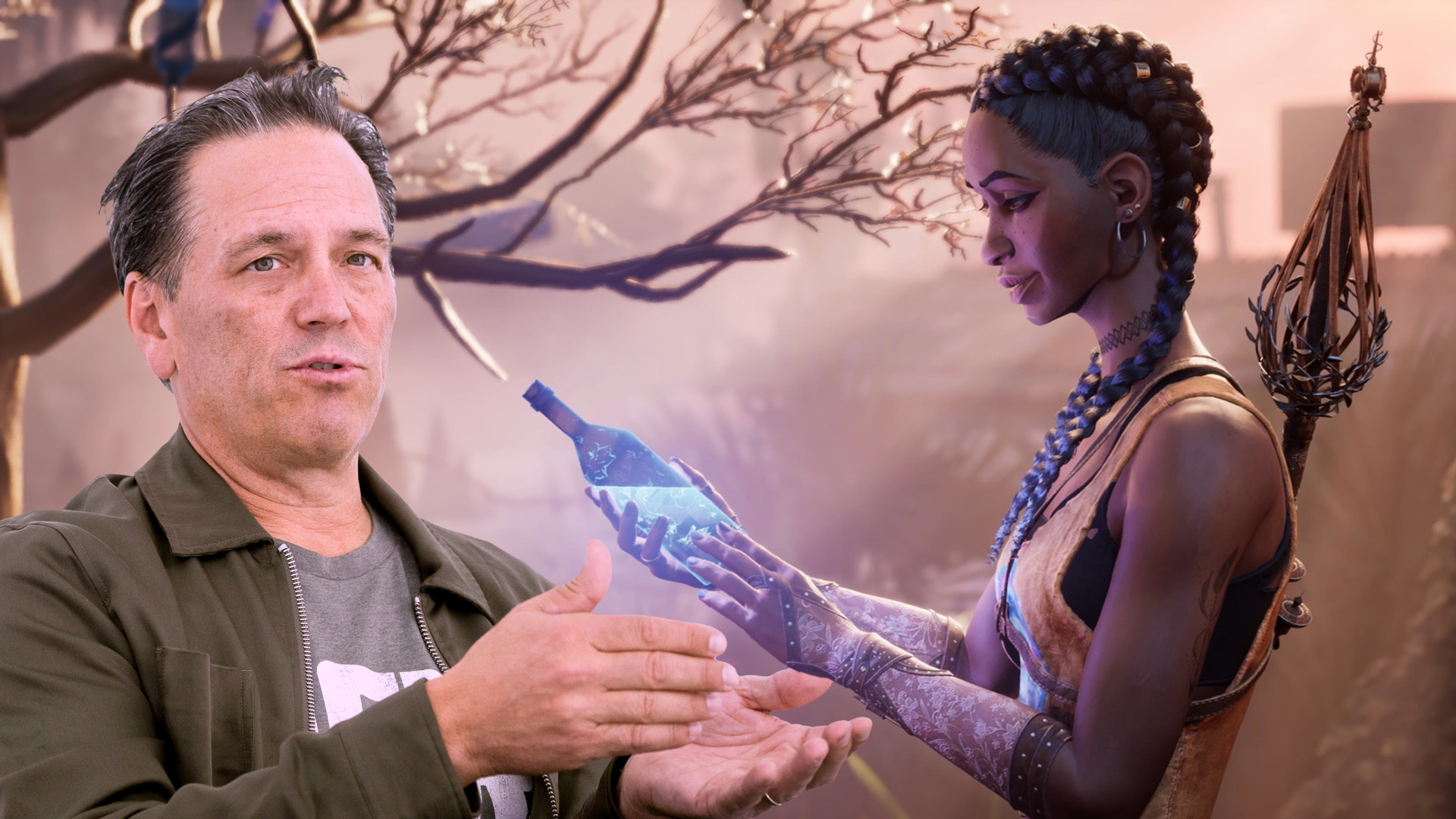 Phil Spencer, Microsoft Corp.'da Oyun İcra Kurulu Başkanı Geceyarısı South of Midnight, Xbox Game Studios'tan bir video oyunu ile
