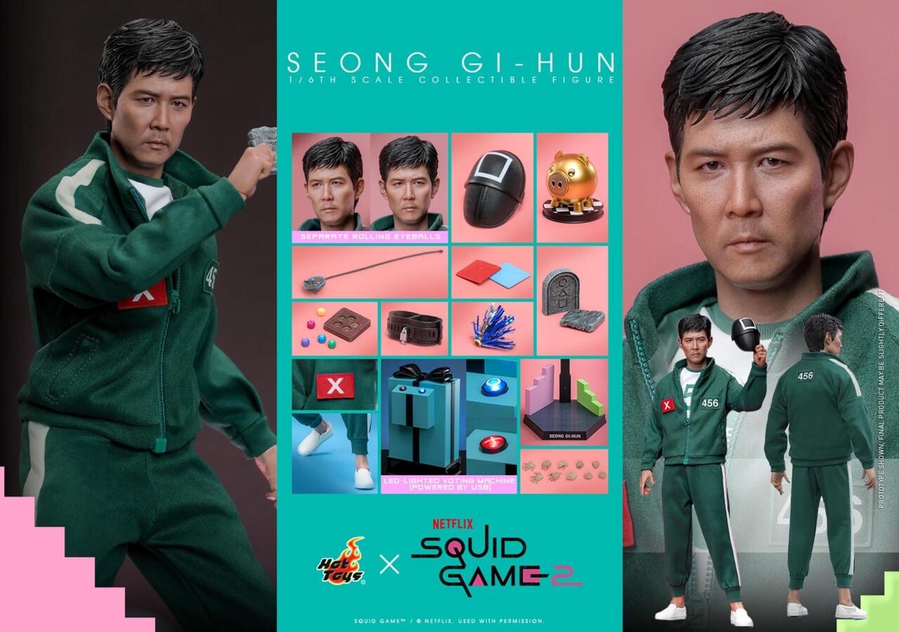 Squid Game'den Hot Toys Seong Gi-Hun