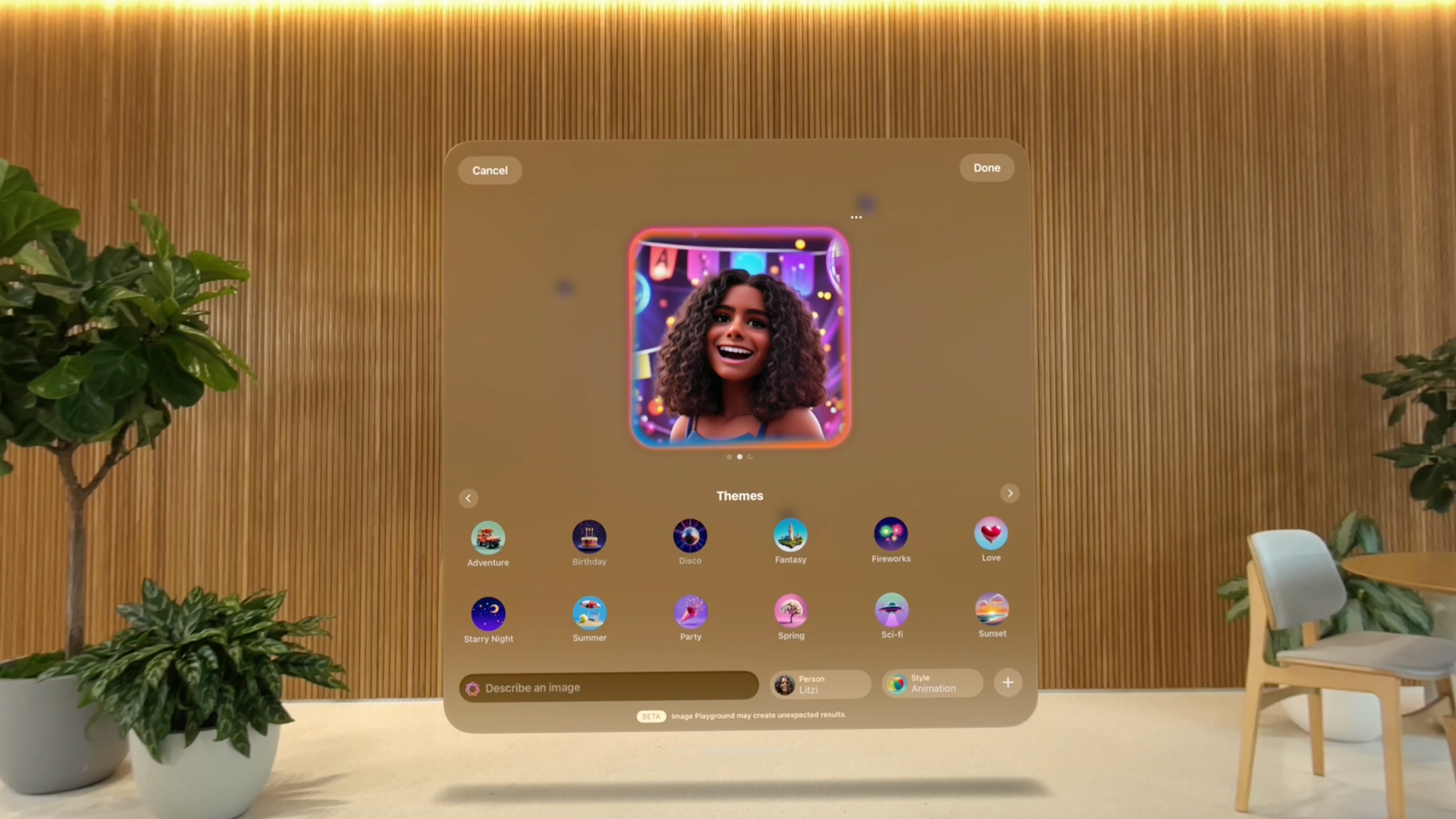 Vision Pro'da Apple Intelligence
