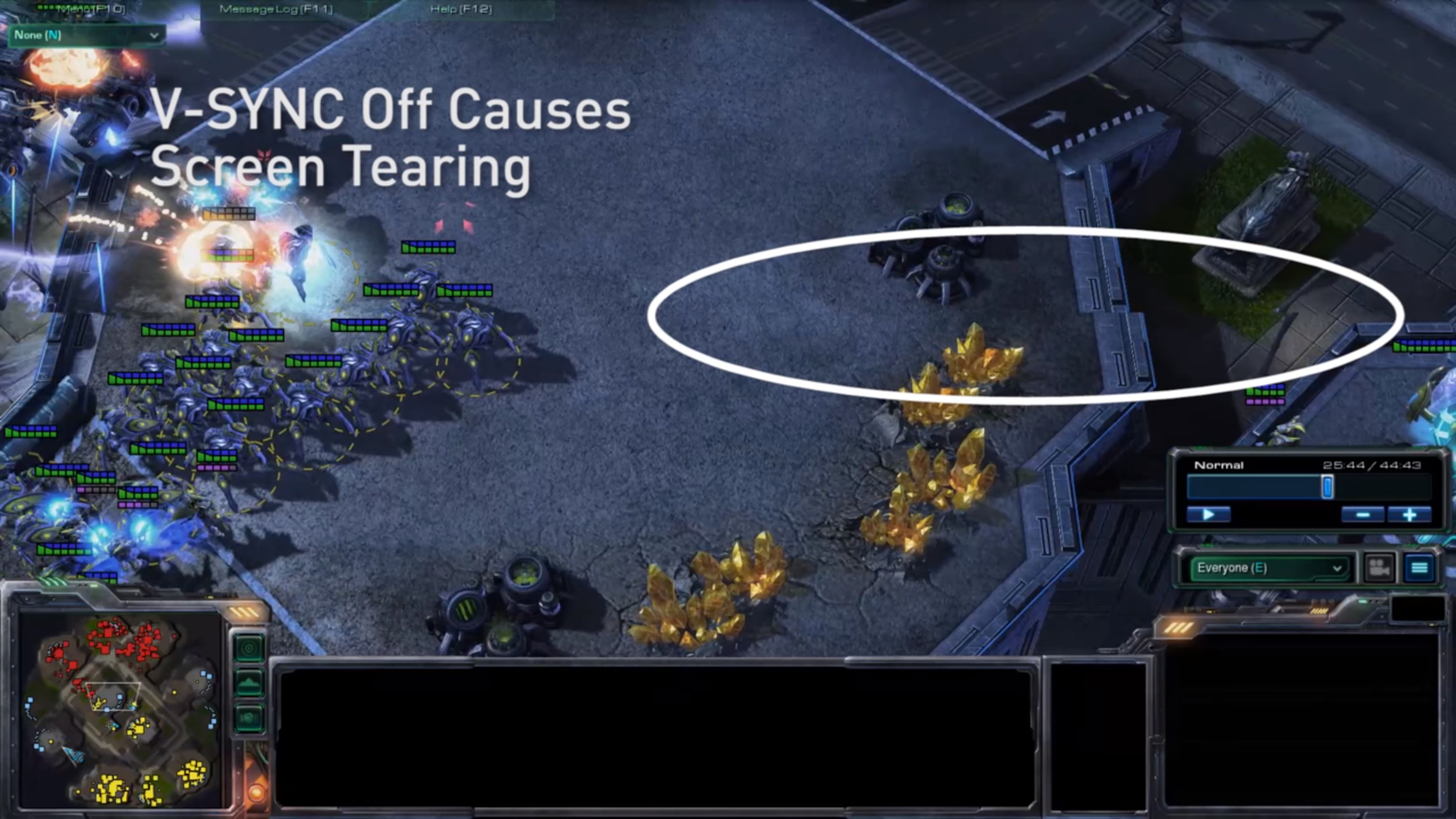 VSYNC OFF