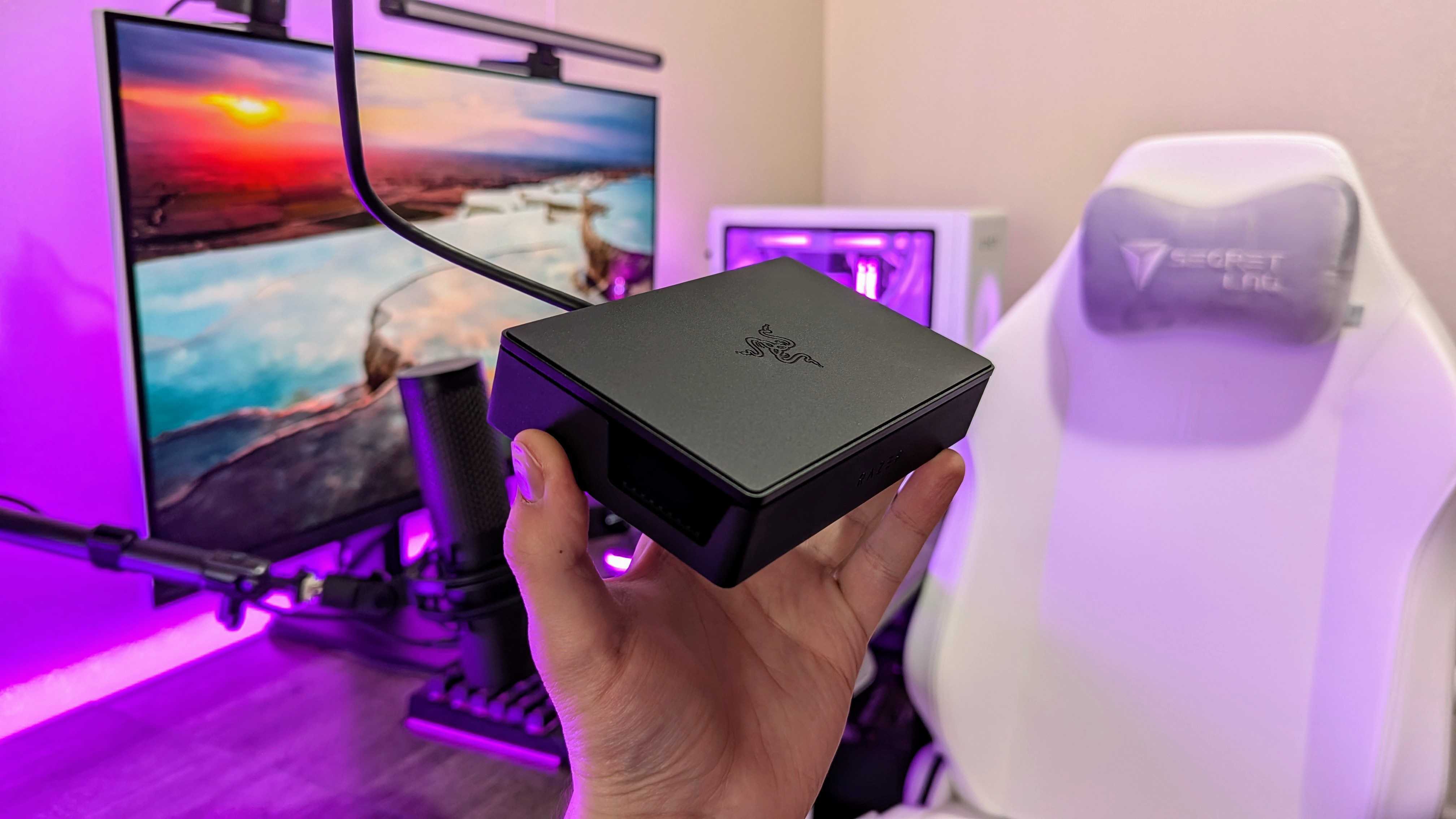 Razer El Dock Chroma'nın görüntüsü.