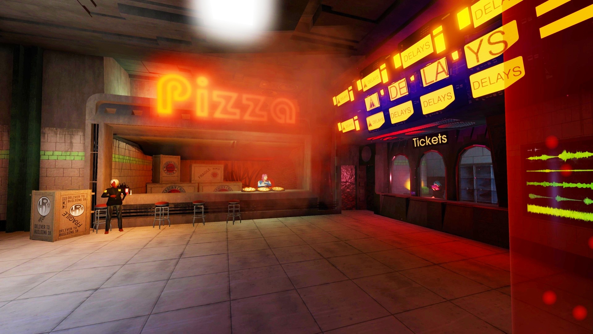Diamond Hand Steam RPG röportajının hareketleri: Bir restoran