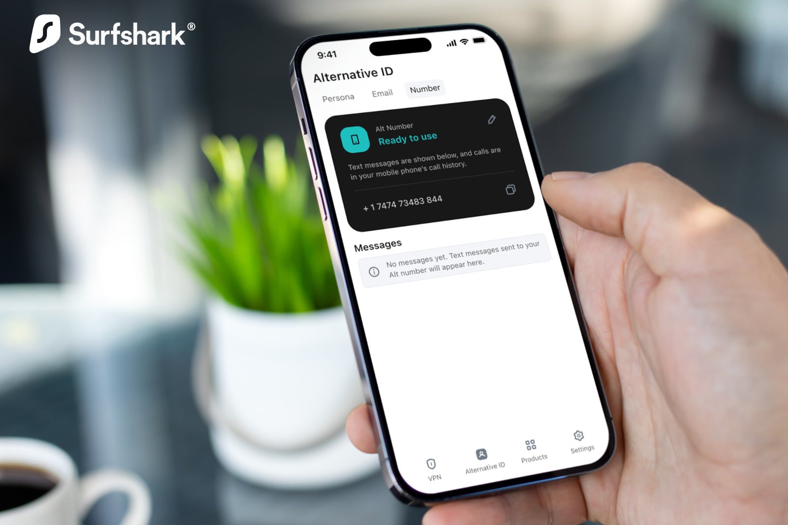 Sanal Telefon Numarası - Güvenli, Getirilmesi Kolay, Surfshark ile Kullanımı Kolay