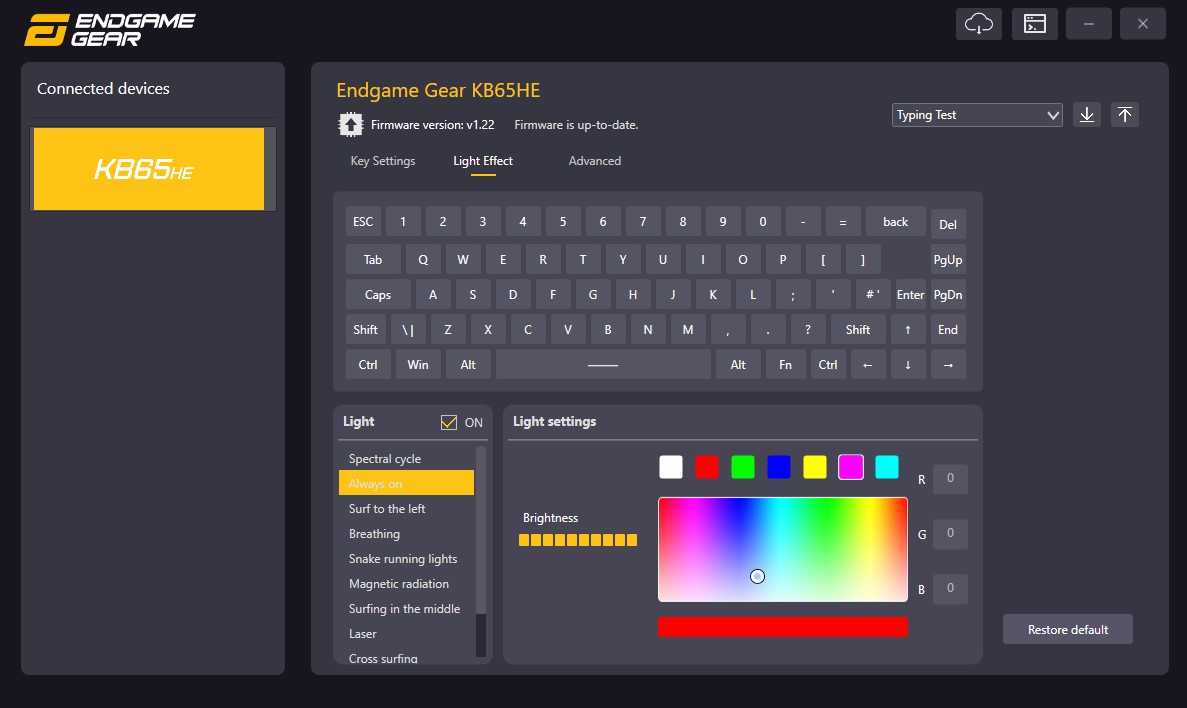 Endgame Gear Kb65he