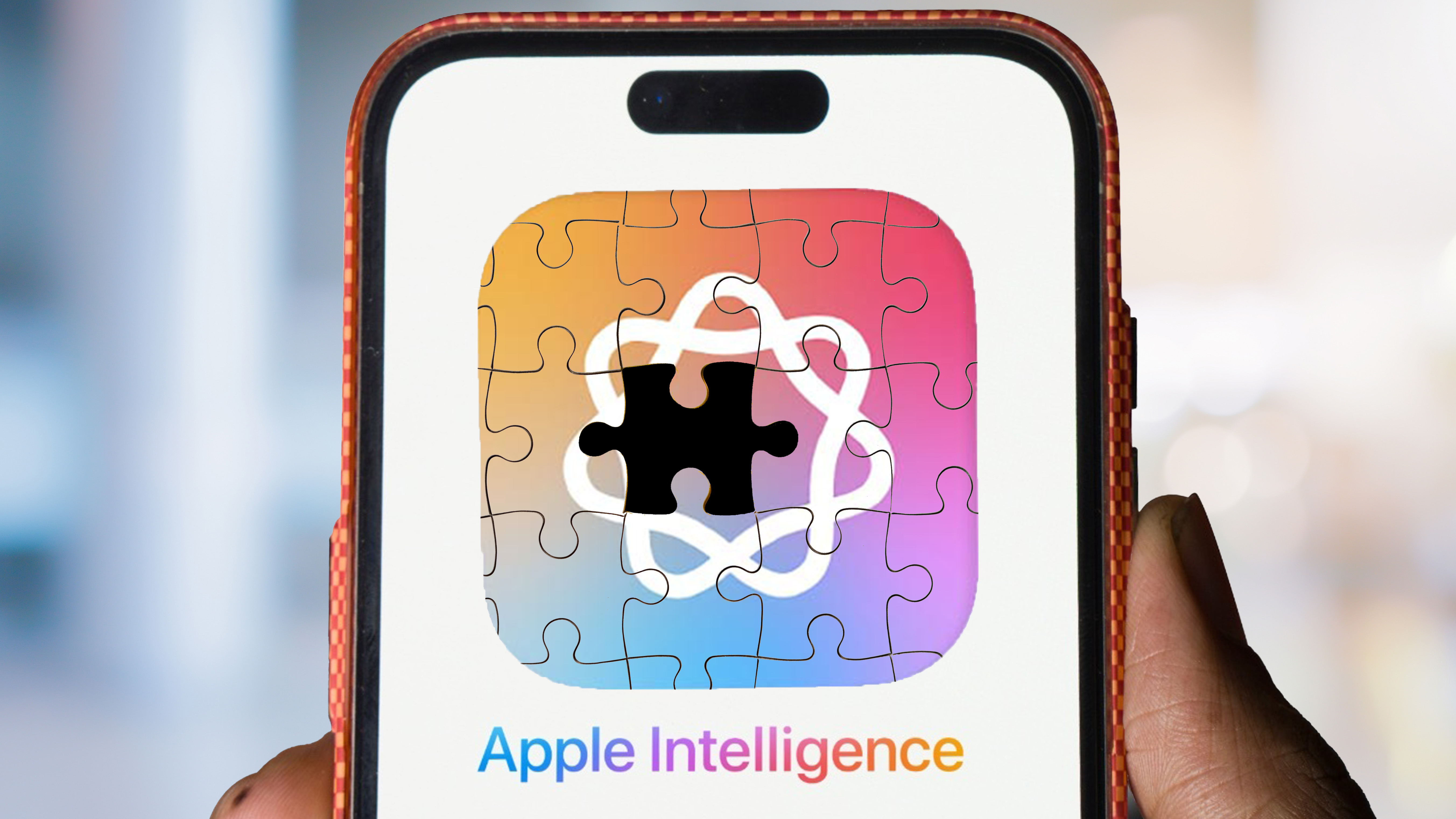 Apple Intelligence Logosu İPhone'da Bulmaca Gibi Görünmek İçin Yapıldı