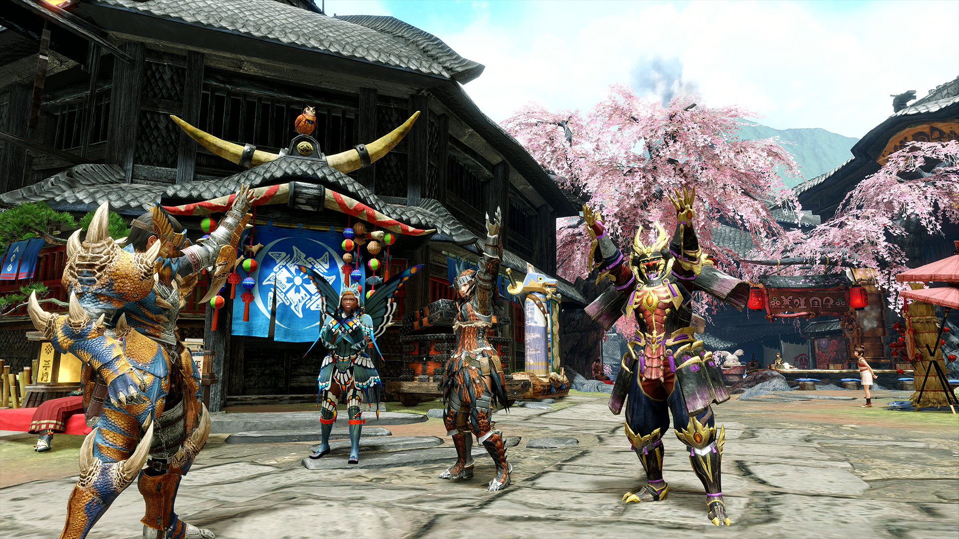 Monster Hunter Rise'ın Promosyon Ekran Görüntüsü