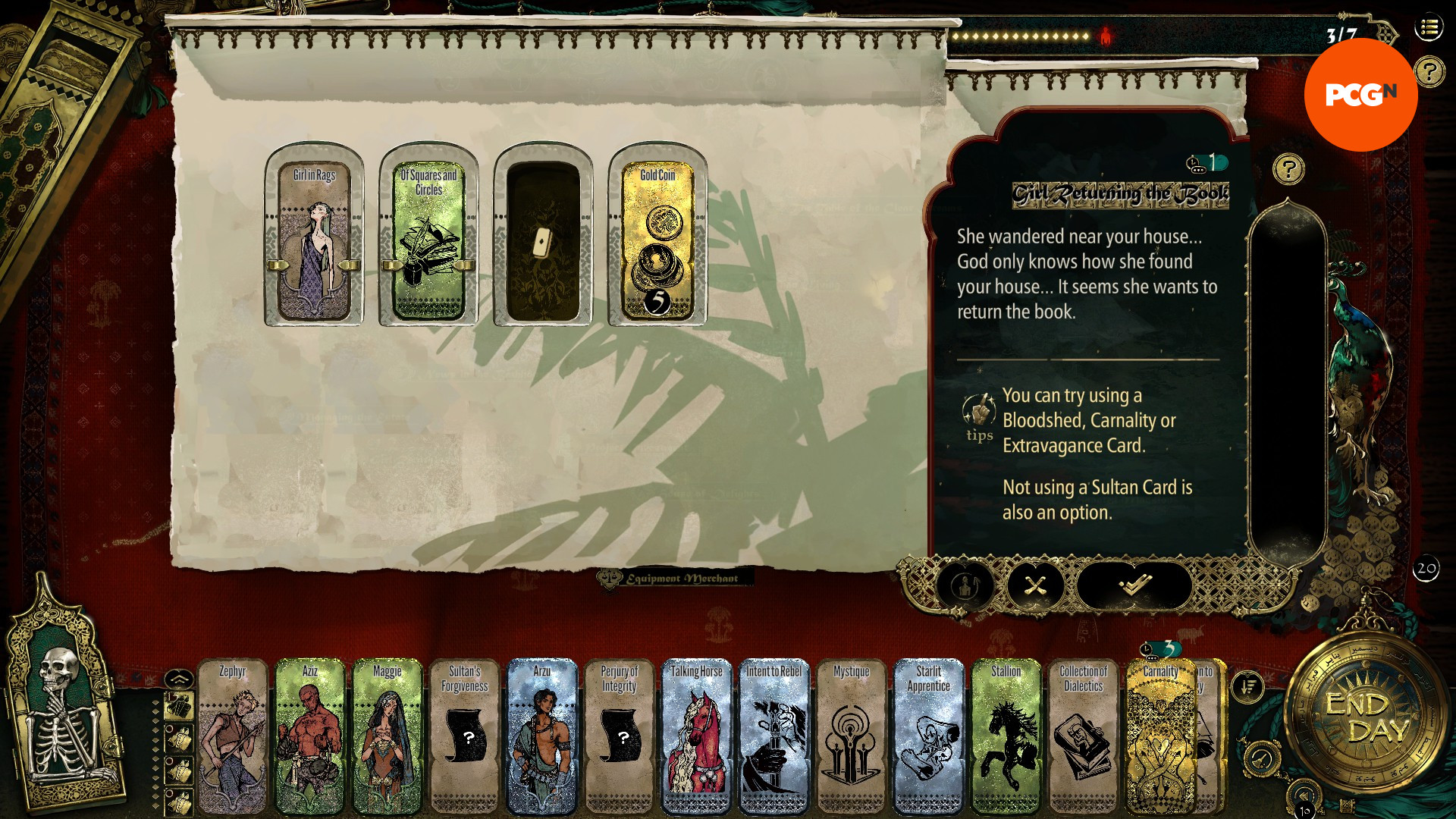 Sultan-Game-Girl-in-Rags-EVENT Sultan'ın Oyunu - Strateji RPG'sinde kapınızda paçavra bir kız görünür.