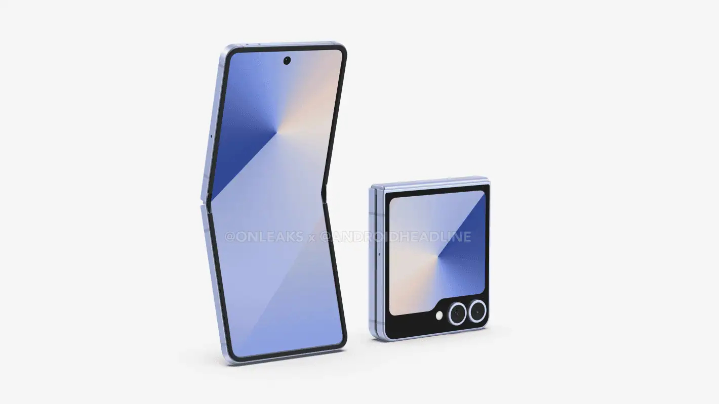 Sızan Samsung Z Flip 7