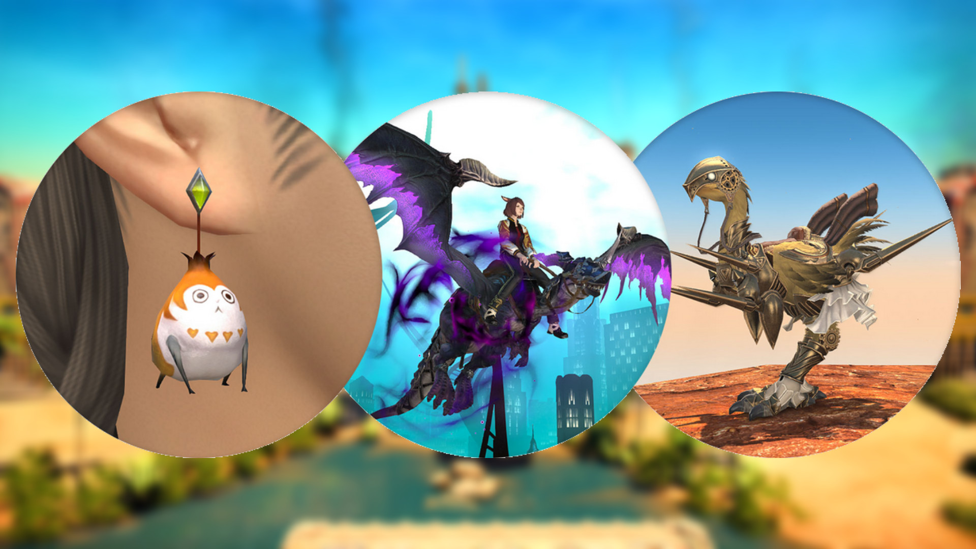 FF14 Moogle Treasure Trove - Paissa Küpe, Shadow Gwiber Dağı ve Kraliçe'nin Muhafızları Chocobo Barding.
