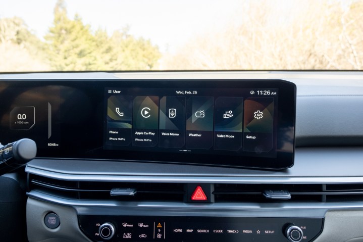 2025 Kia Sorento PHEV bilgi -eğlence