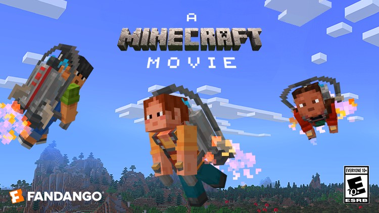 Jetpack eklentisi, Fandango'daki 'Minecraft Film' biletleri için satın alma bonusu olarak kullanılabilir.