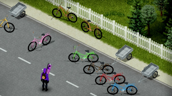 Renkli bisikletler, en iyi proje zomboid modlarından biri olan Braven's Bicycles'daki yolu sıralıyor.