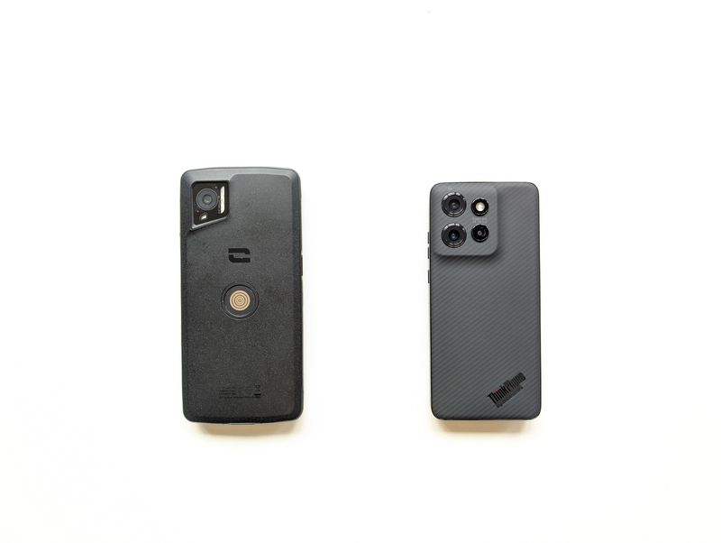 CrossCall Stellar-M6 Akıllı Telefonlar ve Lenovo Thinkphone 25, Motorola, 2025, Ph. Moctar Kane.