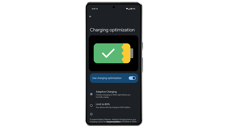 Google Pixel ekran, yükleme optimizasyonu ve seçenekleri için ayarları gösterir. Google Pixel ekran, yükleme optimizasyonu ve seçenekleri için ayarları gösterir.
