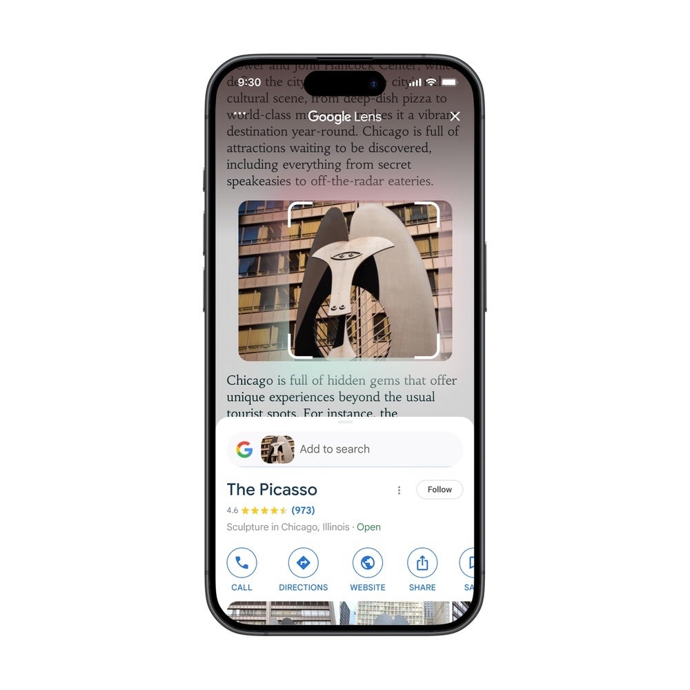 Ekranınızı Chrome IOS'ta arayın