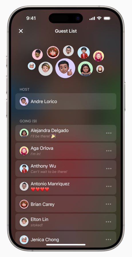 Apple, kullanıcıların etkinlik davetiyeleri oluşturmasına olanak tanıyan yeni iPhone uygulaması başlattı