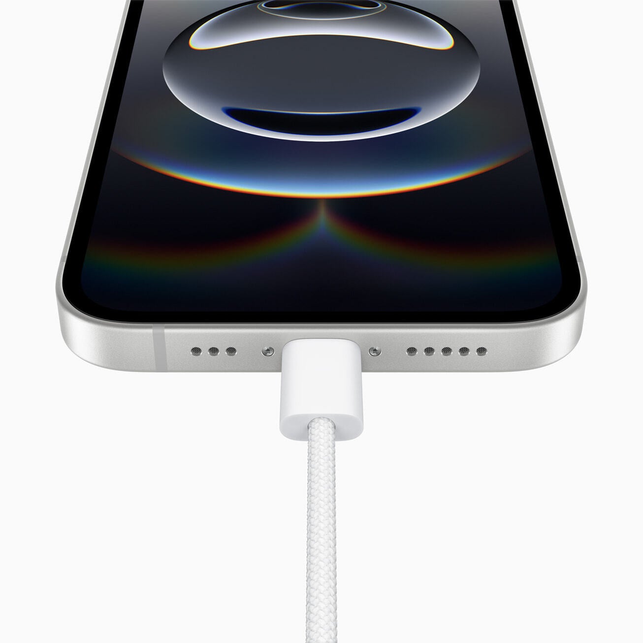 Yeni iPhone 16E, USB-C şarj bağlantı noktası ile geliyor. | Resim Kredisi - Apple - Apple nihayet iPhone 16e yetkilisini yapıyor