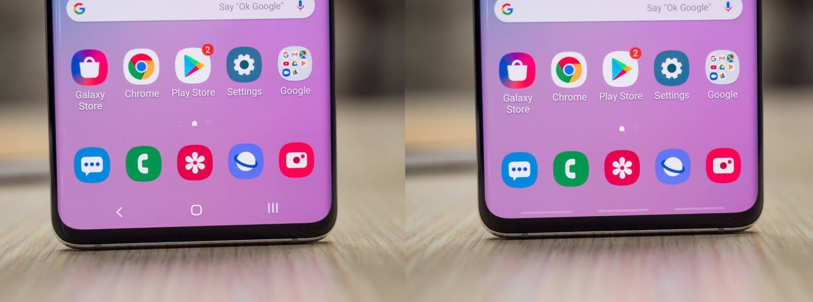 Android, gerçek bir düğme veya ekranın her iki tarafından basit bir kaydırma jestiyle geri dönmek için tutarlı bir yol sunar. | Phonearena tarafından görüntü - Apple'ın utanmadan uyuduğu altı özellik