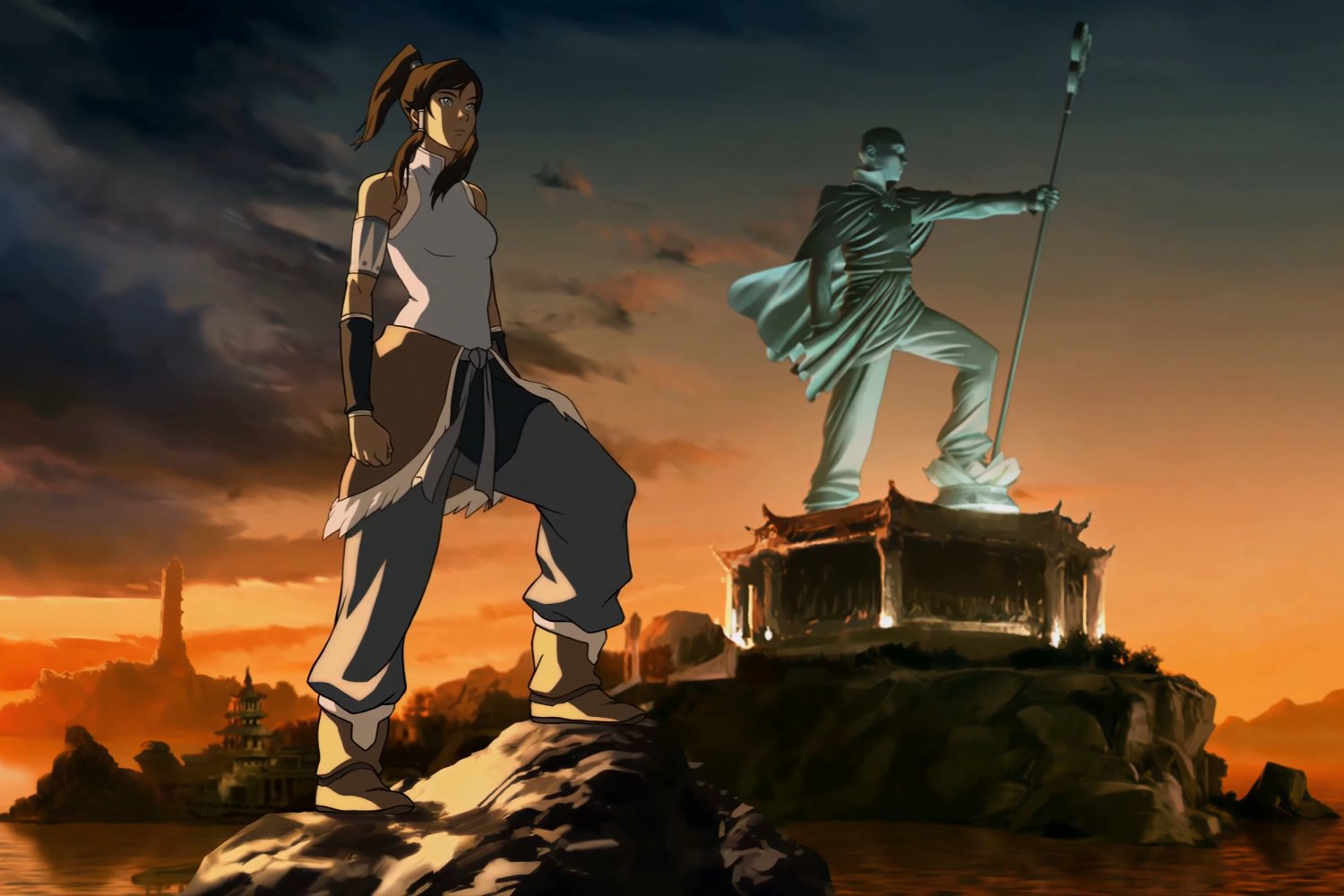Avatar Son Airbender Aang Korra Efsanesi