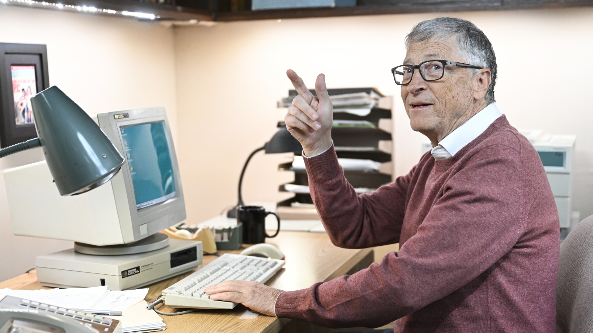 Sırasında Bill Gates 