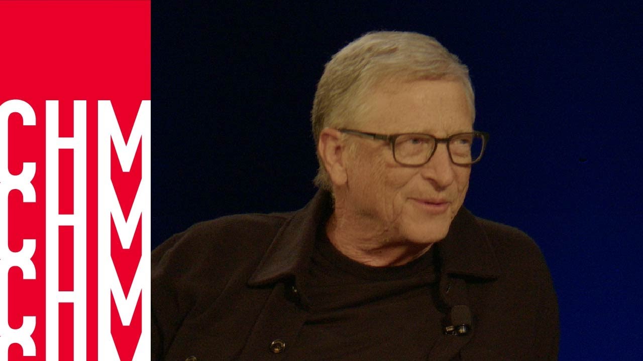 CHM LIVE | Bill Gates ve Patrick Collison: CHM'de Sohbette - YouTube