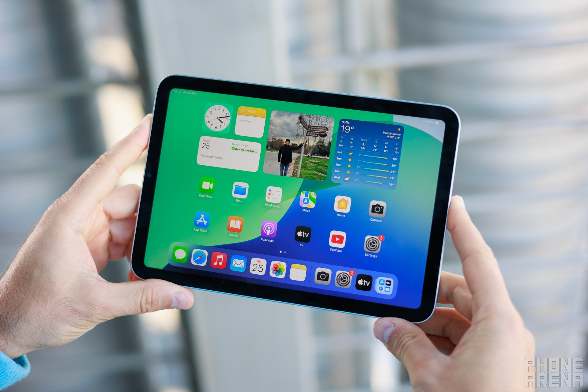 Burada özellikle harika bir ekran değil (resim Phonearena tarafından) - bir iPad Pro'dan iPad Mini'ye küçülme: Büyük bir hata yaptım