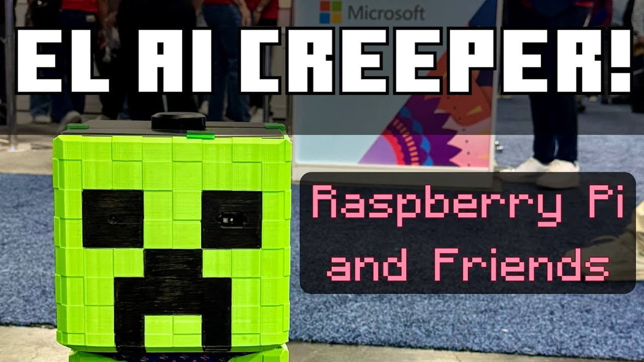Bir Minecraft Creeper Robot IRL - Vol. 2: Raspberry Pi ve Arkadaşlar - YouTube