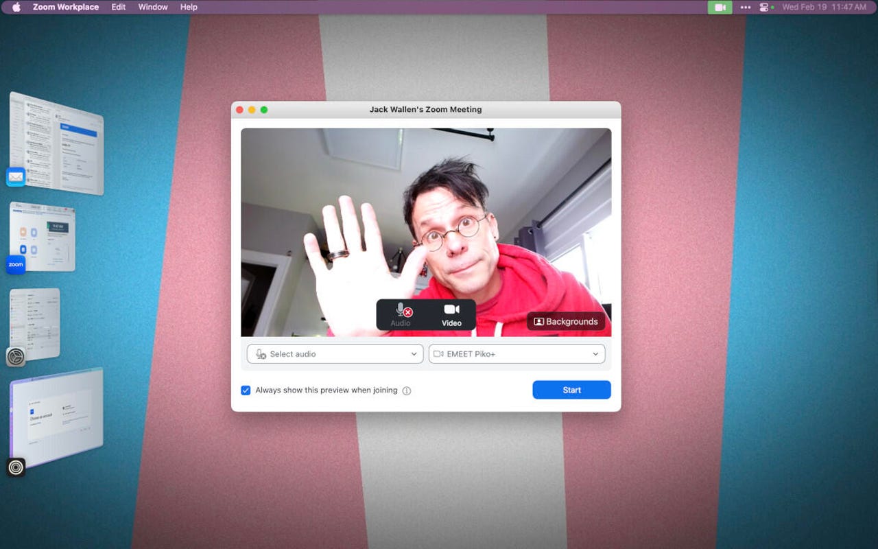 Emeet Pico+ Kamerasını Kullanarak Zoom uygulaması