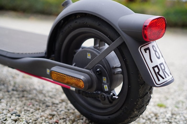 E-scooter arka tekerlek