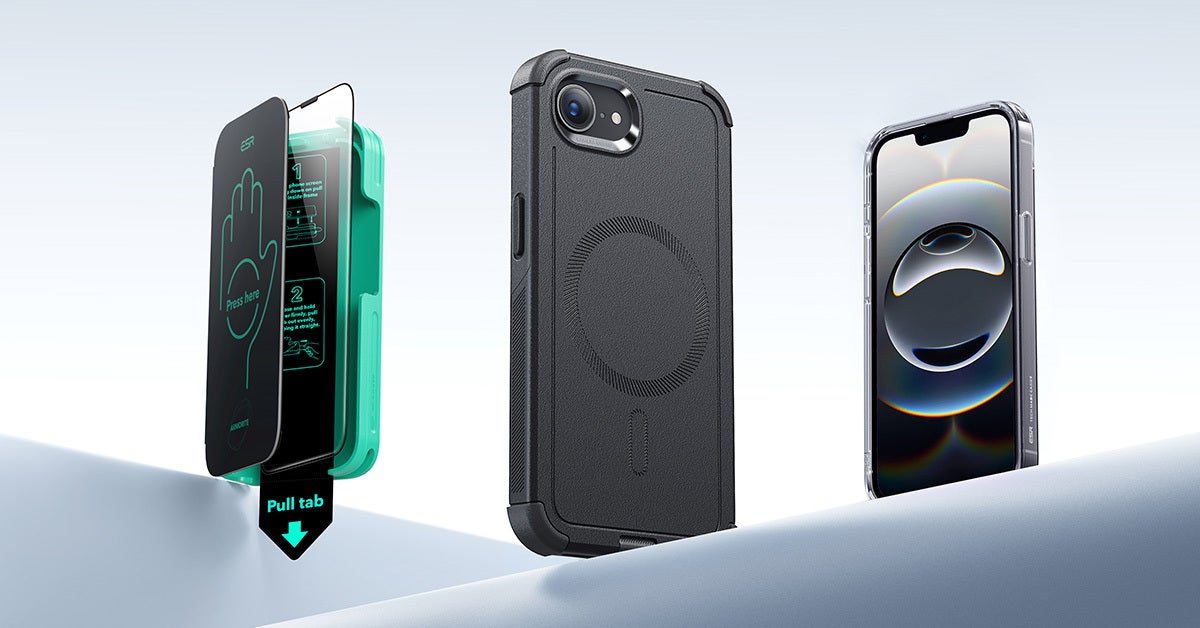 ESR'nin Halolock Kılıfları ve Ekran Koruyucuları ile iPhone 16E için Ultimate Kit'i alın!