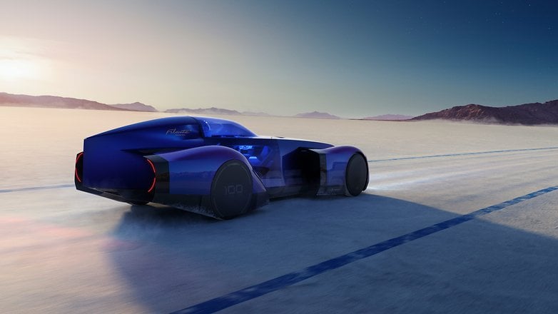 Renault Filante Rekord 2025 arka taraf görünümünde.