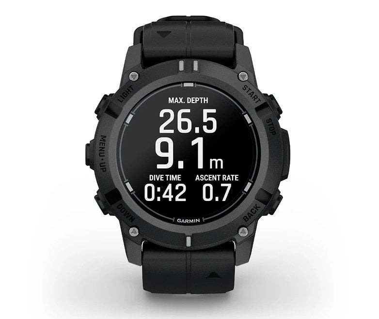 Garmin Descent G2: Dalış bilgisayarları dahil akıllı saat.