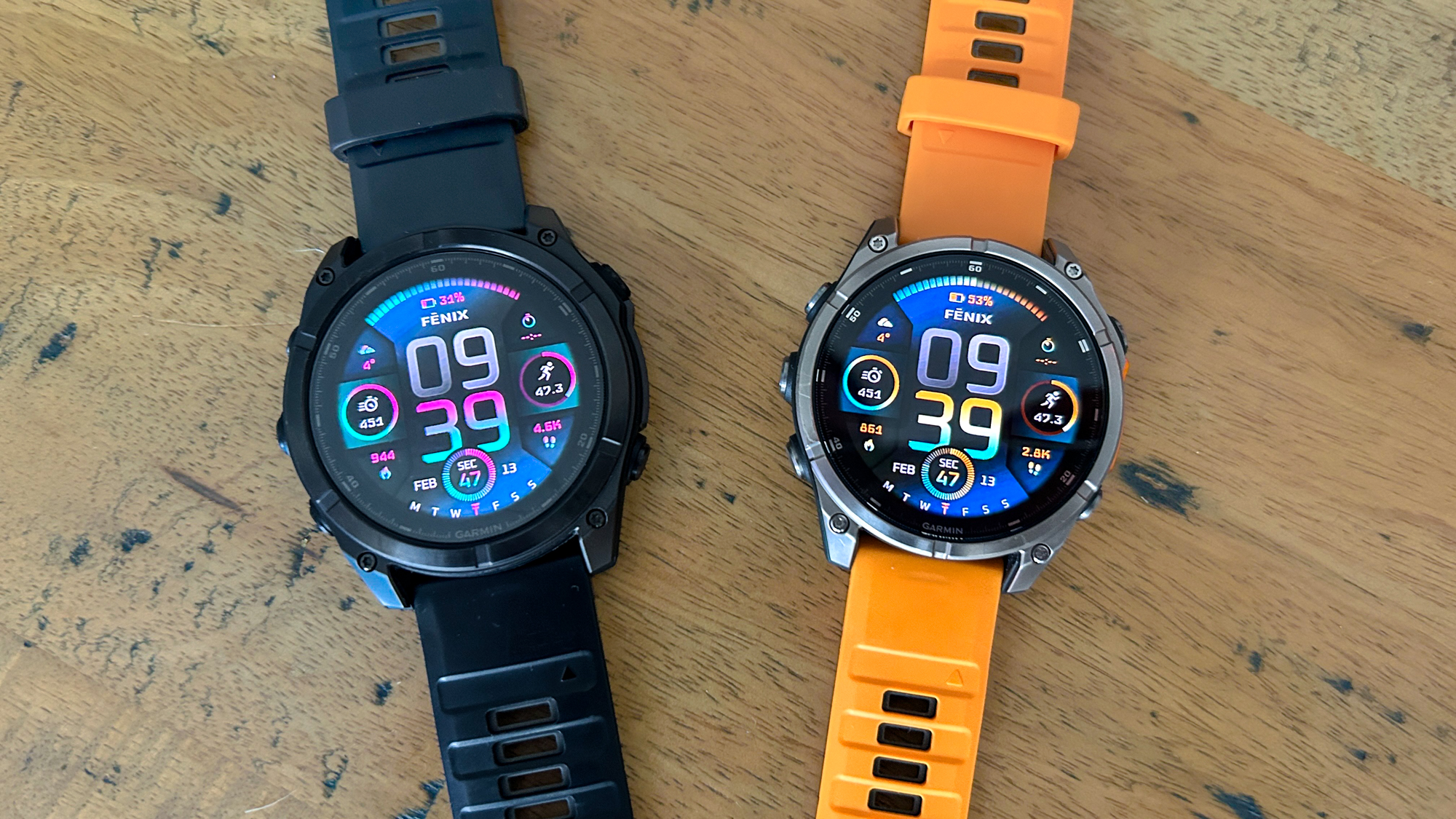 Garmin Fenix 8 51mm vs 47mm