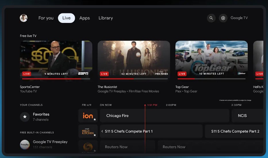 Google TV ücretsiz kanalları kanamaya devam ediyor, ancak bazı iyi haberler de var