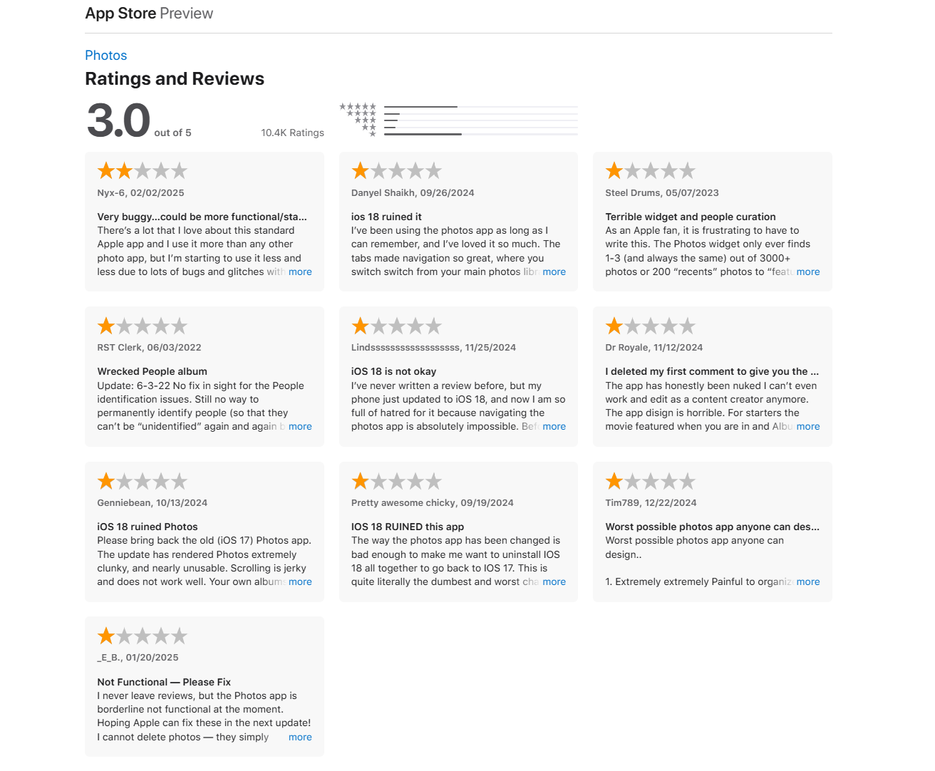 Resim Kredisi - App Store - "Herkes iPhone'daki fotoğraf uygulamasından nefret ediyor" Saga devam ediyor