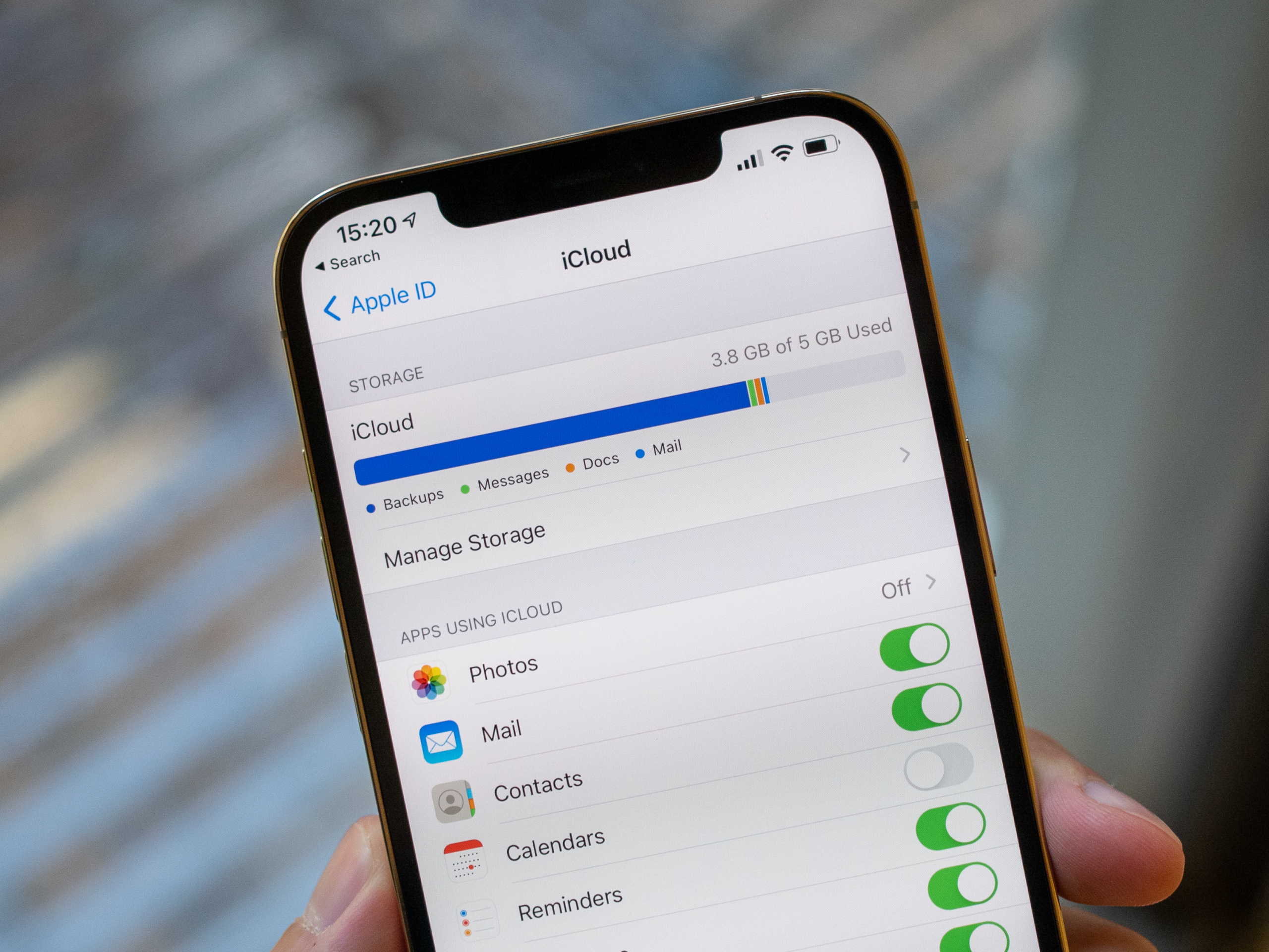 iPhone 12 Pro Max'te iCloud depolama