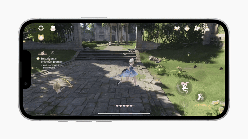 Apple iPhone 16e Gaming Infinity Nikki 250219 EZGIF.com Video GIF Dönüştürücüsüne