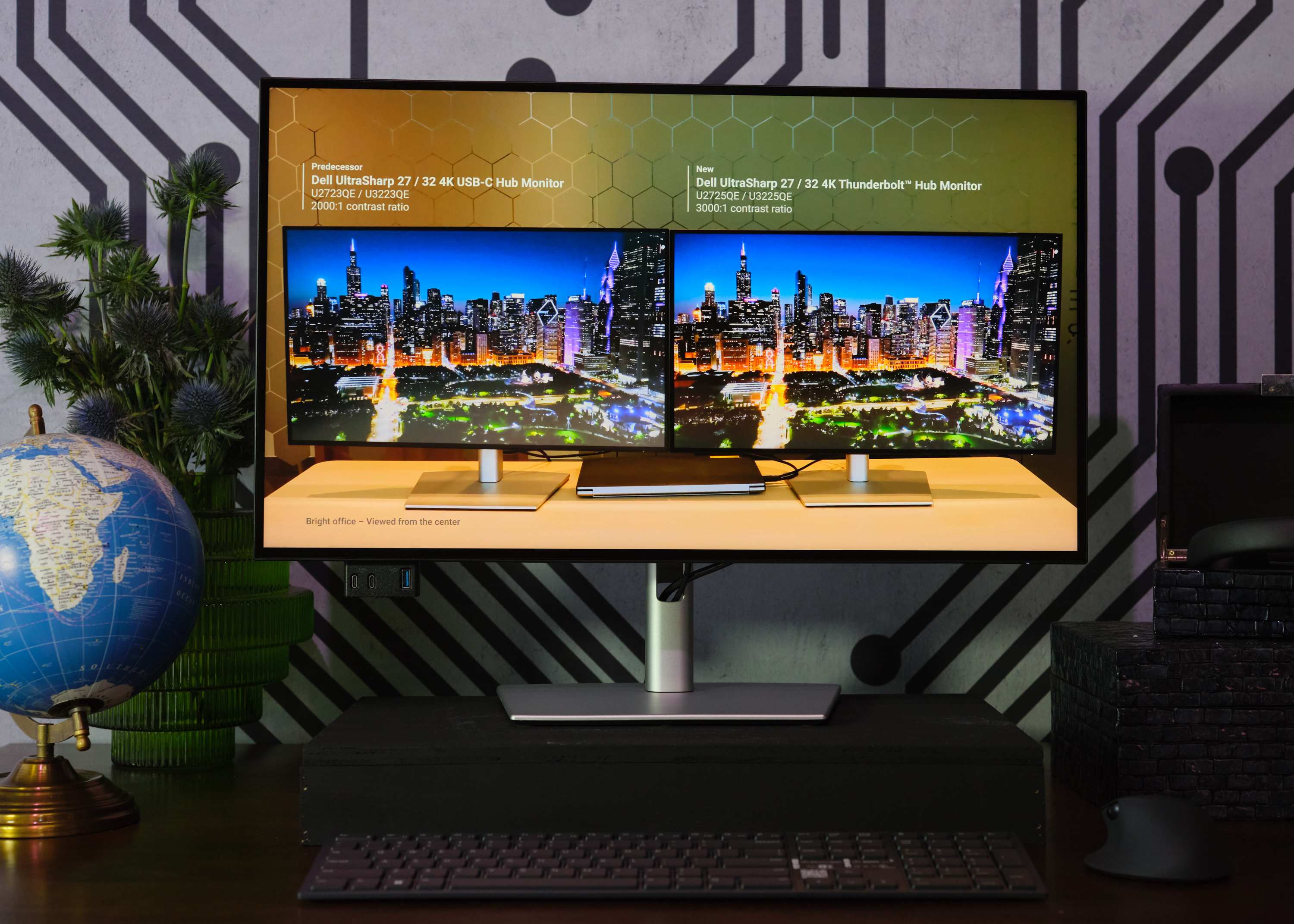 Dell Ultrasharp 27 4K Thunderbolt Hub Monitör (U2725QE) görüntüsü.