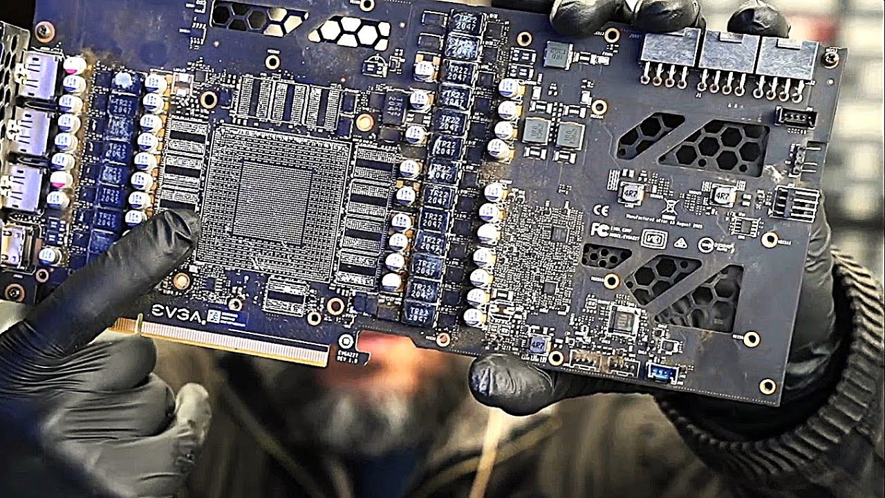 Onarım için bu çılgın RTX 3090 aldım ve tamamen aklımı kaybettim! - YouTube