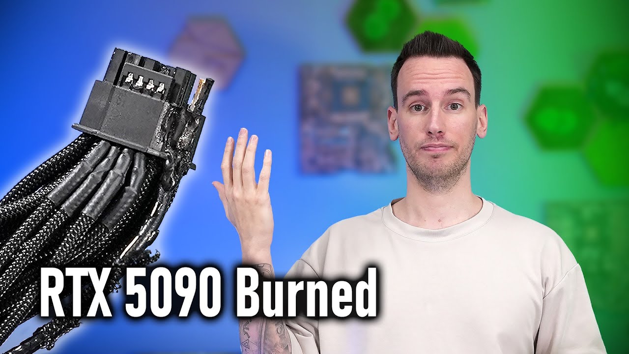 RTX 5090'da 12vhpwr son derece ilgili - YouTube