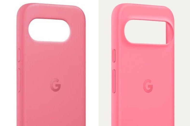 Pixel 9A sızdırılmış kasanın görüntüsü Pixel 9 için mevcut duruma kıyasla