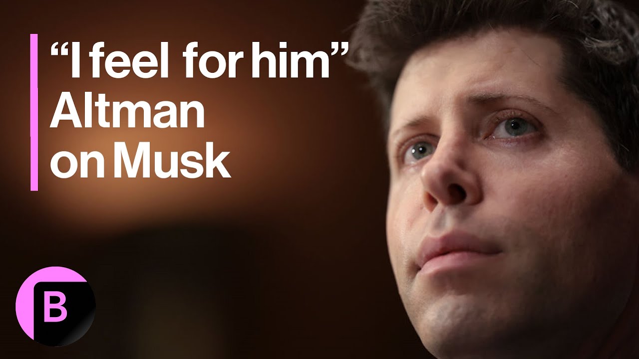 Openai için Musk Teklif: Sam Altman 'Muhtemelen bizi yavaşlatmaya çalışıyor' diyor - YouTube