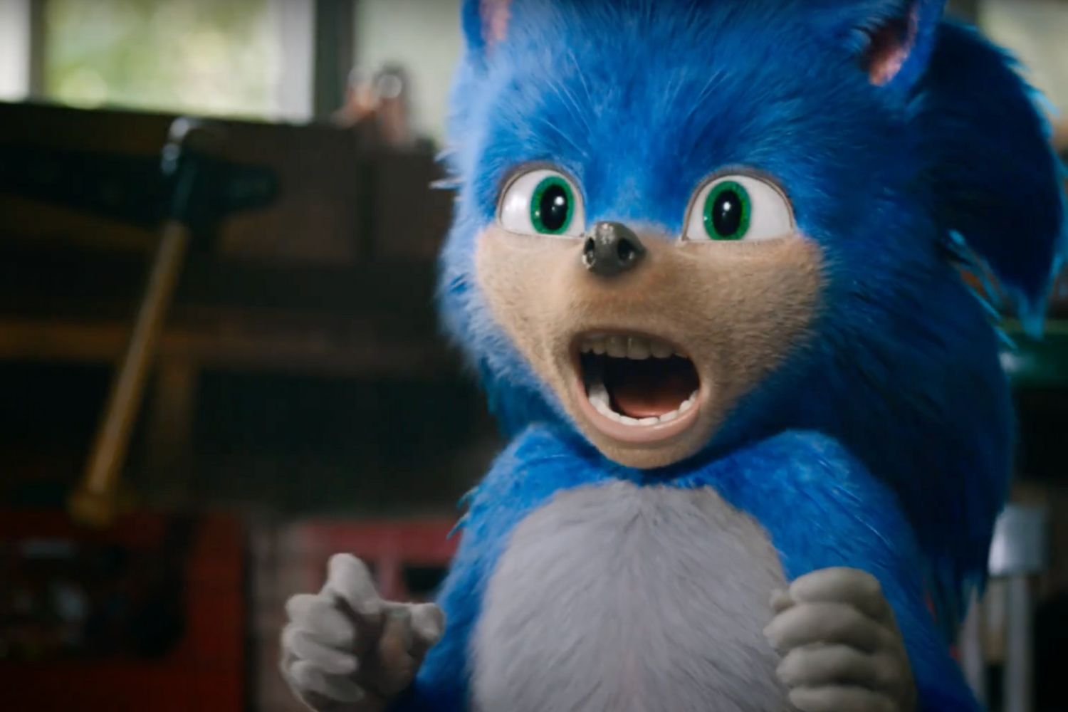 Çirkin Sonic Paramount resimleri