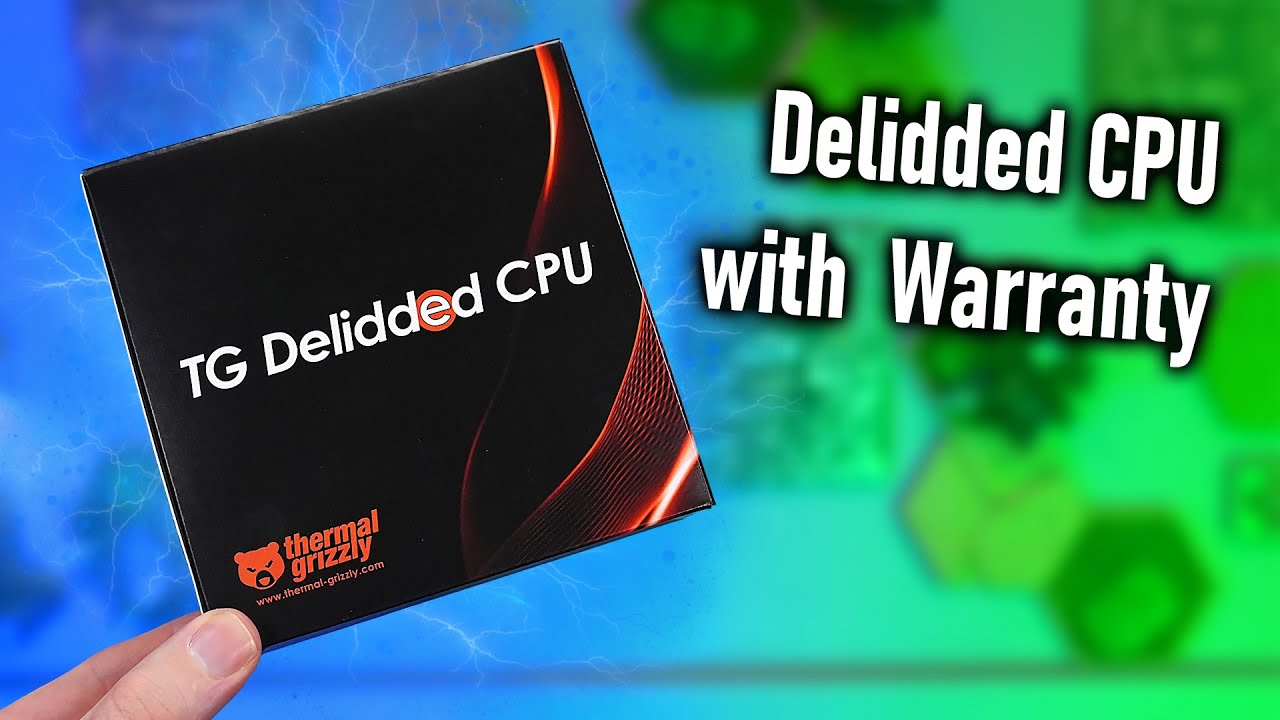 Artık 2 yıllık Garanti ile Delidded AMD Ryzen 9800x3D satın alabilirsiniz - YouTube