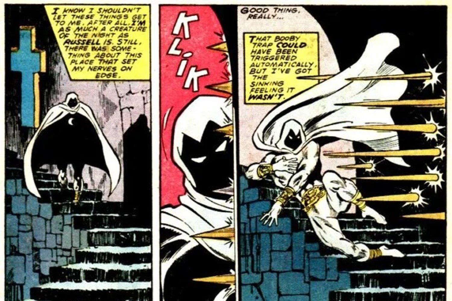 Moon Knight Dracula Meme Orijinal Panel Marvel Comics